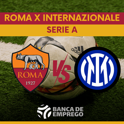 Clássico equilibrado entre Roma x Internazionale promete agitar a 7ª rodada da Serie A!
