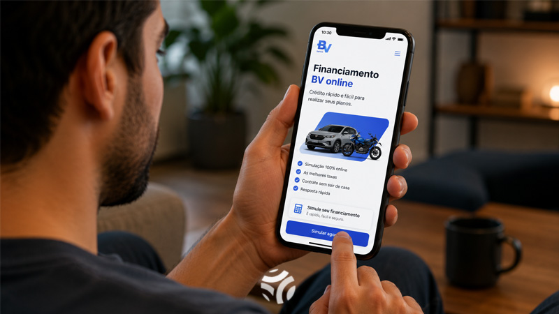 Financiamento BV online entenda como funcionam as etapas digitais, os juros e o que realmente pesa no contrato