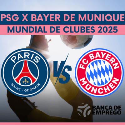 PSG x Bayer de Munique jogam pelas quartas de final do Mundial de Clubes 2025. PSG x Bayer de Munique