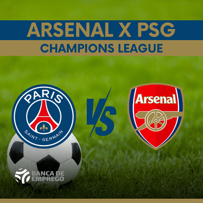 Arsenal x PSG veja onde assistir ao vivo e possíveis escalações! Arsenal x PSG