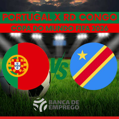 Confira todos os detalhes sobre a disputa entre Portugal x RD Congo. Portugal x RD Congo