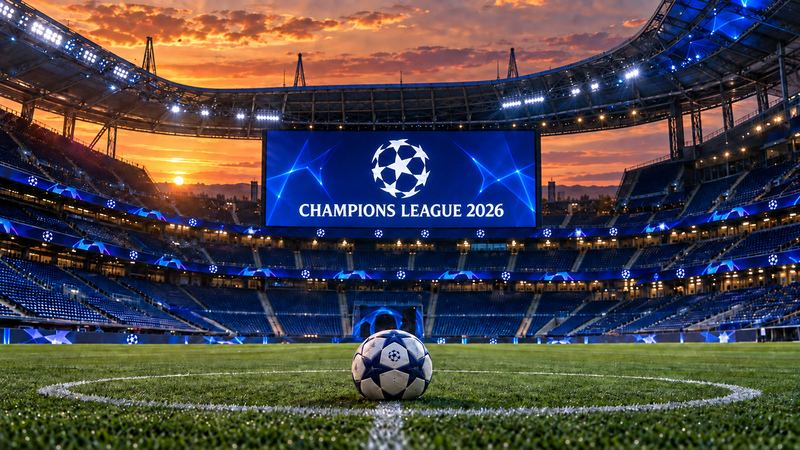 Confira como está a fase de liga da Champions League 2026 e acompanhe os principais jogos.